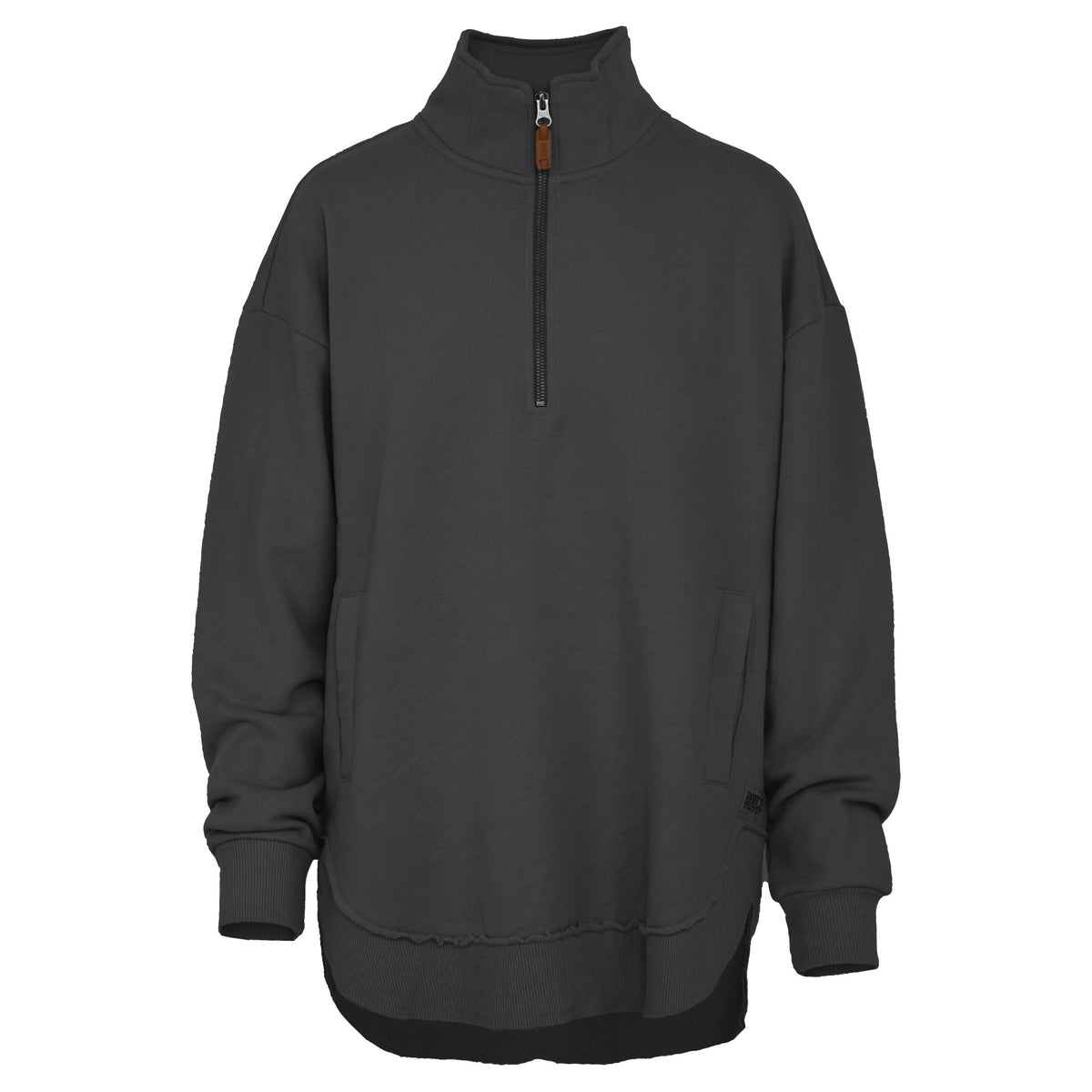 Sojourn Quarter Zip Melange Poncho Fleece