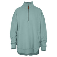 Sojourn Quarter Zip Melange Poncho Fleece