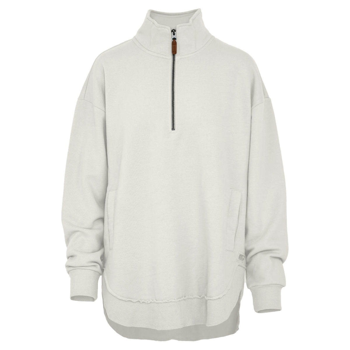 Sojourn Quarter Zip Melange Poncho Fleece