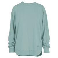 Long Sleeve Vintage Washed Poncho Tee