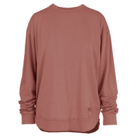 Long Sleeve Vintage Washed Poncho Tee