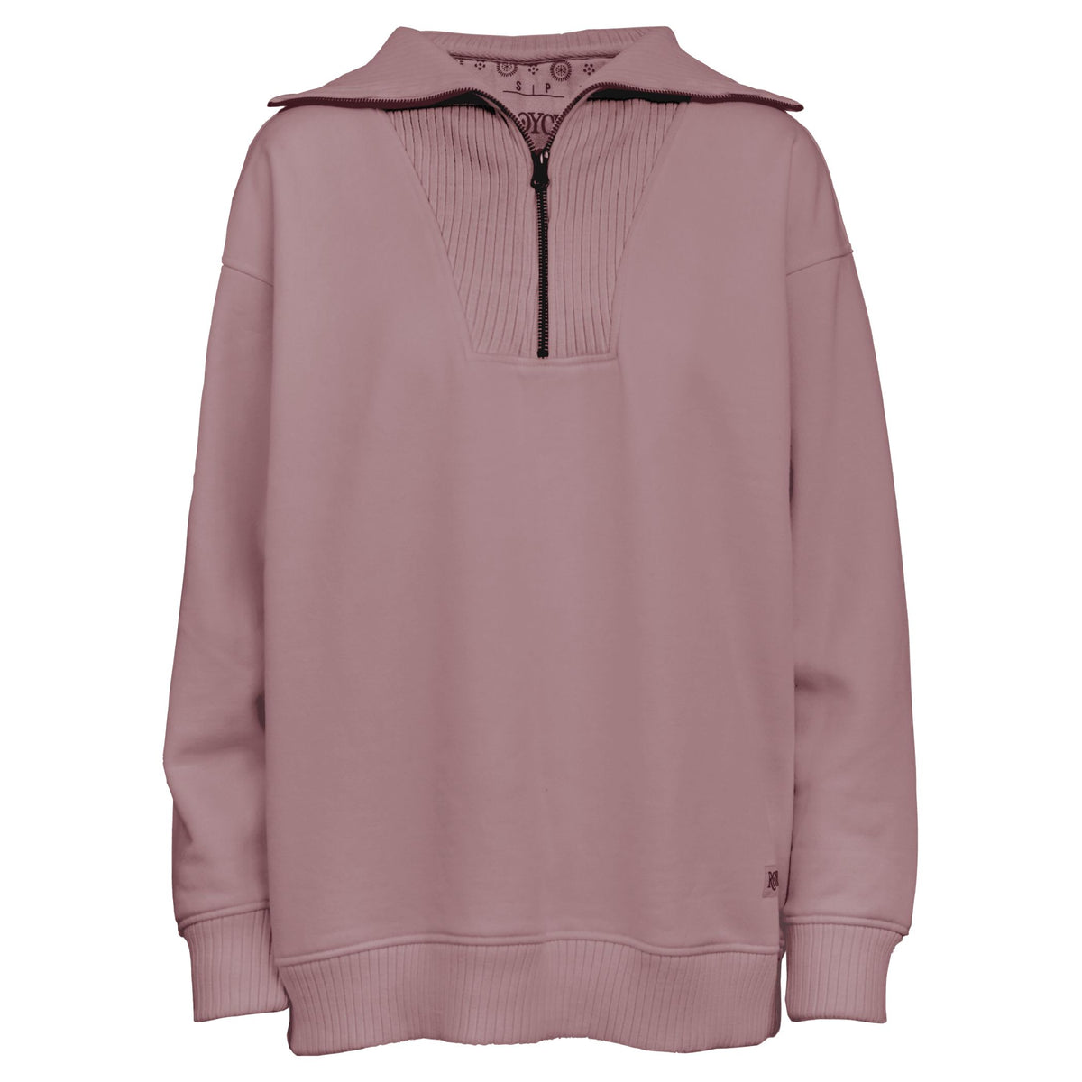 Thelma Melange Quarter Zip Fleece