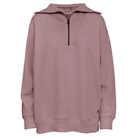 Thelma Melange Quarter Zip Fleece