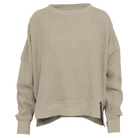 Lounge Long Sleeve Waffle Knit Top