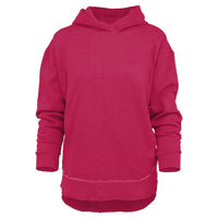 Clairmont Hooded Melange Poncho Fleece