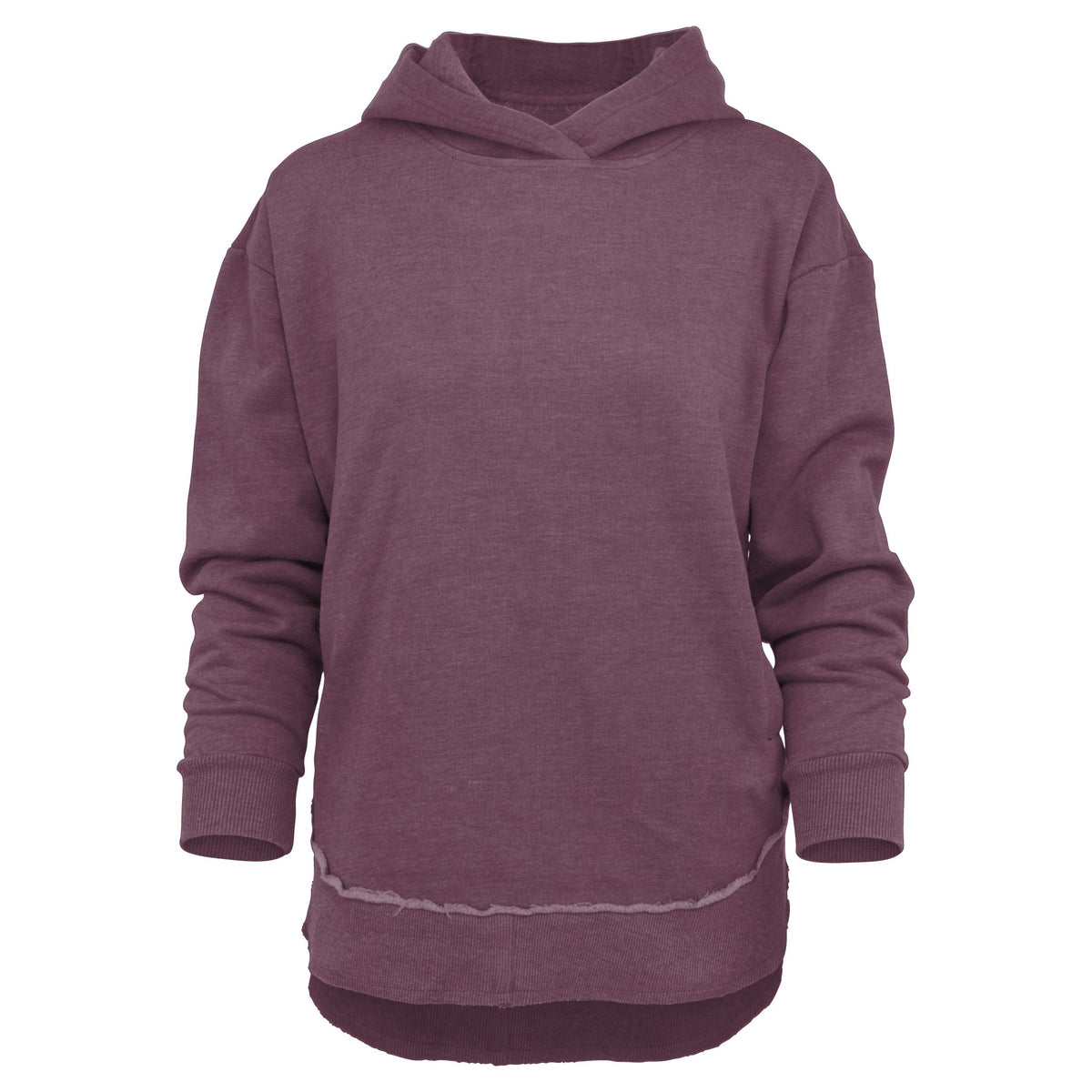 Clairmont Hooded Melange Poncho Fleece
