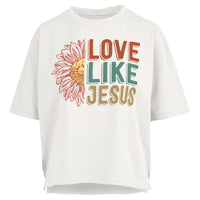 Love Like Jesus Motley Slub Tee