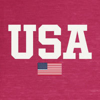 Flag USA Unisex Vintage Washed Tee