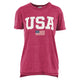 USA Flag Vintage Washed Boyfriend Tee