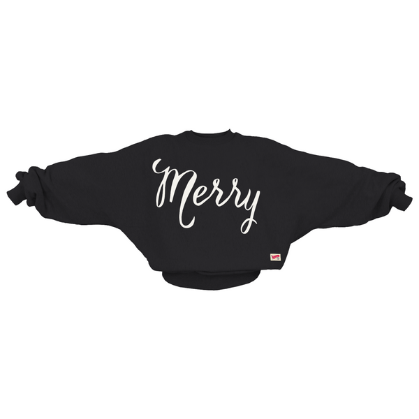 Merry Screen Printed  Flannigan Fleece