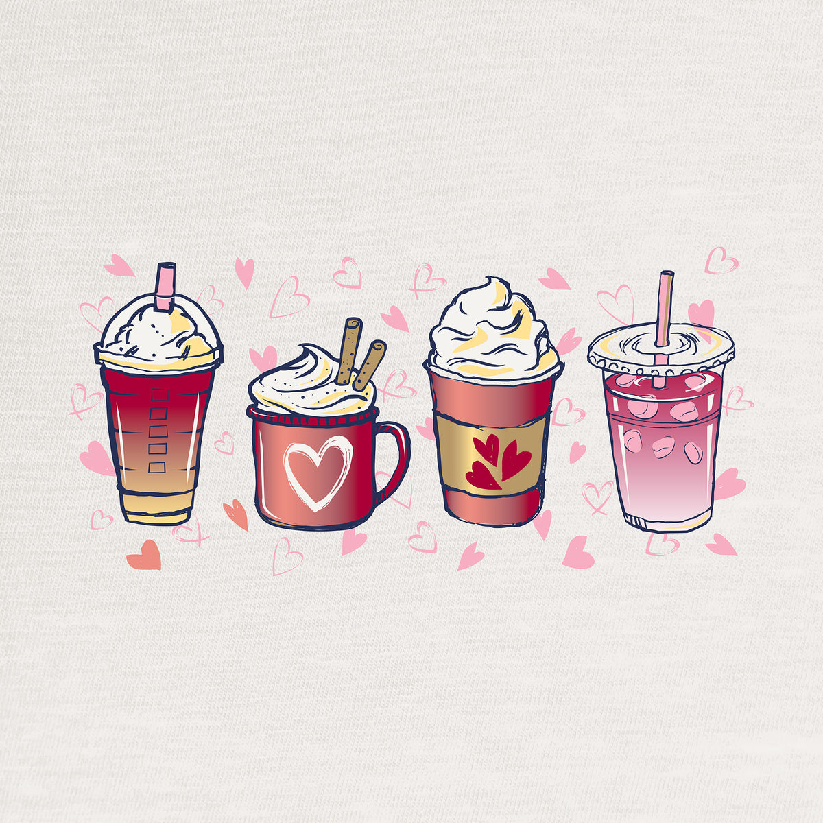 Valentine Coffee Unisex Tee