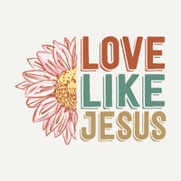 Love Like Jesus Motley Slub Tee