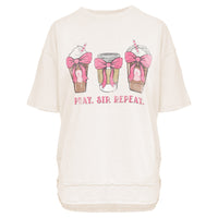 Pray Sip Repeat Poncho Tee