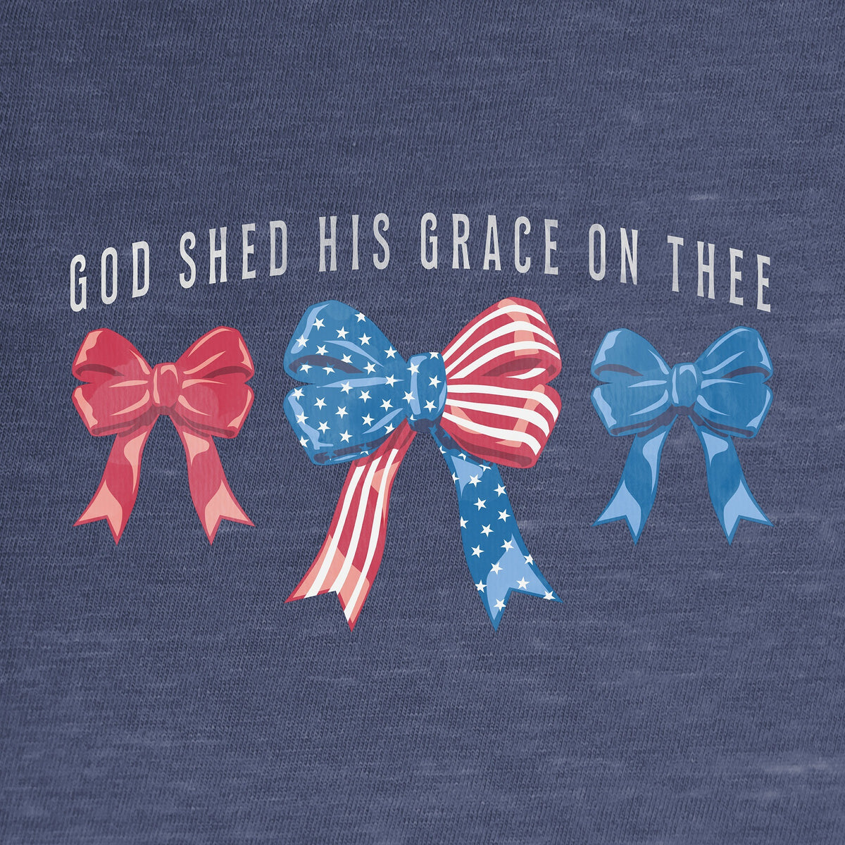 Shed His Grace Unisex Vintage Washed Tee