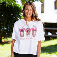 Pray Sip Repeat Motley Slub Tee