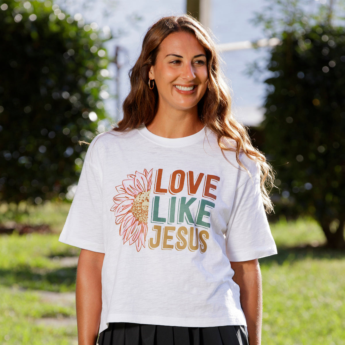 Love Like Jesus Motley Slub Tee