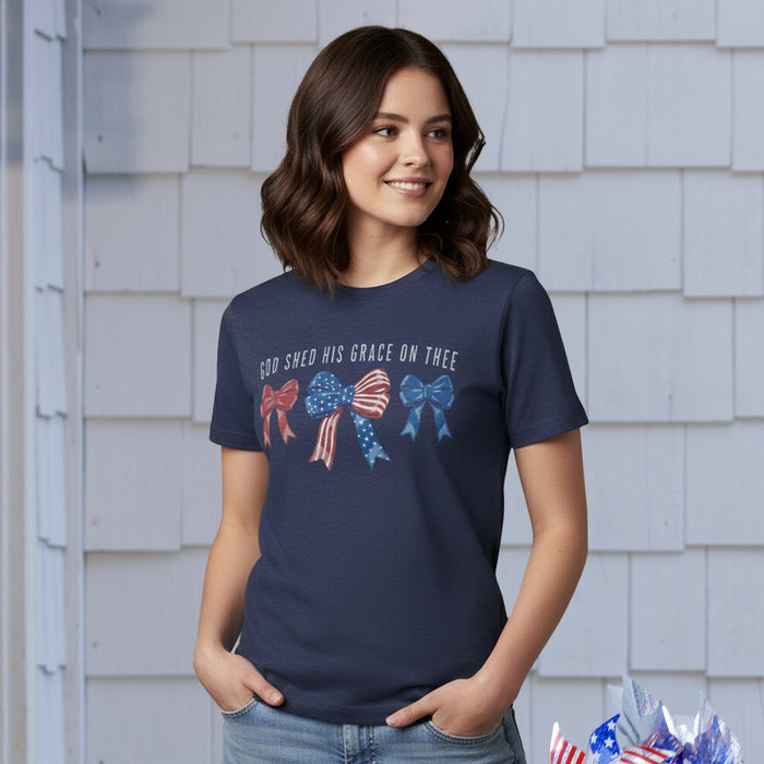 Shed His Grace Unisex Vintage Washed Tee