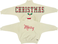 Christmas Plaid Mocktail Fleece