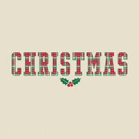 Christmas Plaid Mocktail Fleece
