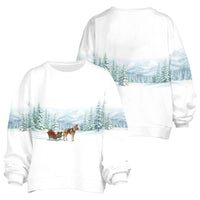 Holiday Mountain Snow Janise Fleece