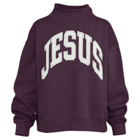 Jesus Appliqued Lingo Fleece
