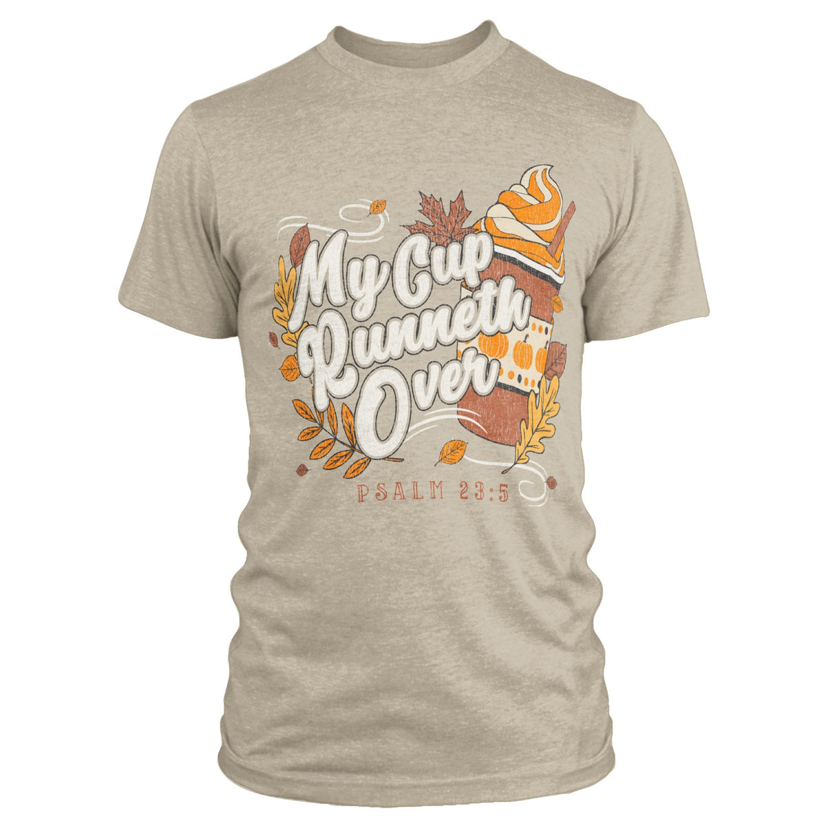 Cup Runneth Over Unisex Vintage Washed Tee