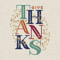 Give Thanks Melange Poncho Fleece