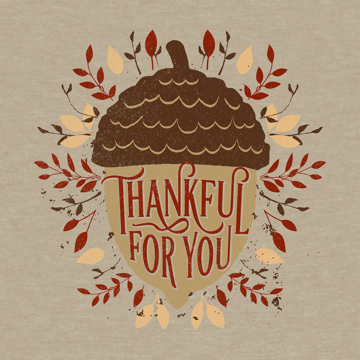 Thankful For You Melange Poncho Fleece