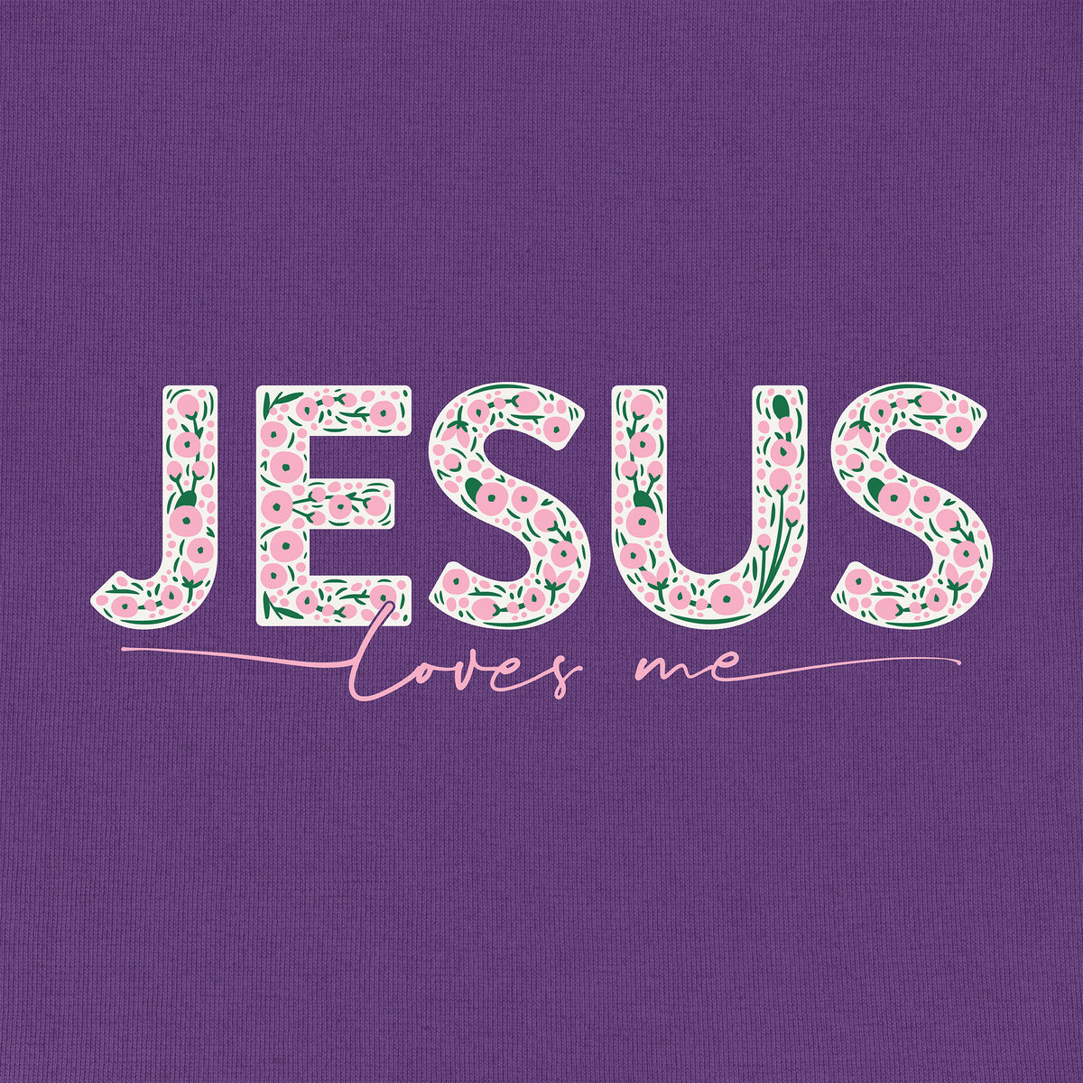 Jesus Loves Me Motley Slub Tee