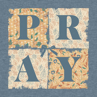 Pray Melange Poncho Fleece