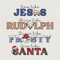 Holiday Vibes Long Sleeve 100% Cotton Tee