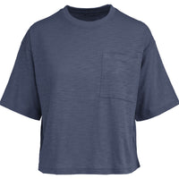 Keys Textured Slub Tee with Pocket