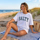 Salty Waist Length Motley Tee