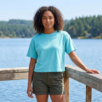 Waist Length Vintage Washed Tee