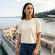 Waist Length Vintage Washed Tee