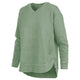 East Hall Melange V-Neck Pocketed Poncho Fleece
