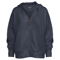 Golden Oak French Terry Full Zip Hooded Fleece