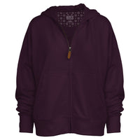 Golden Oak French Terry Full Zip Hooded Fleece