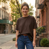 Ginger Vintage Washed Oversized Tee