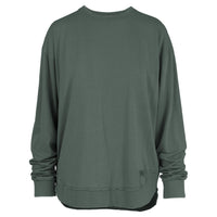 Long Sleeve Vintage Washed Poncho Tee