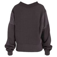 Cupid V Neck Fleece with Reversed Fleece Inserts