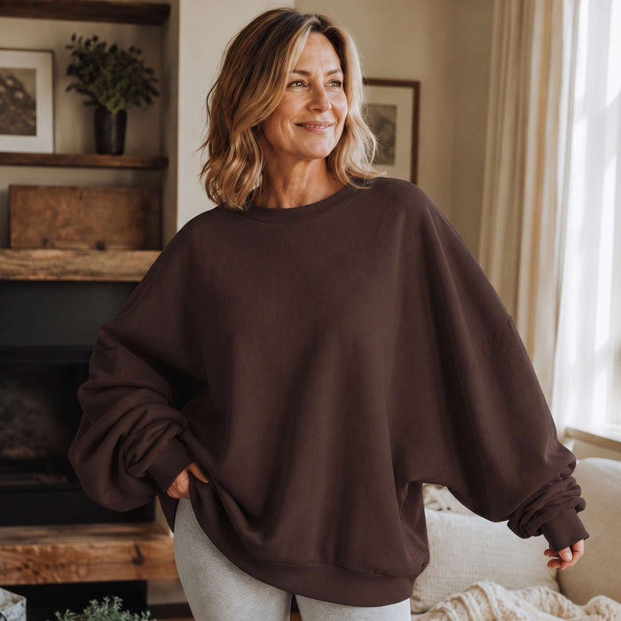 Flannigan Solid Oversized Fleece