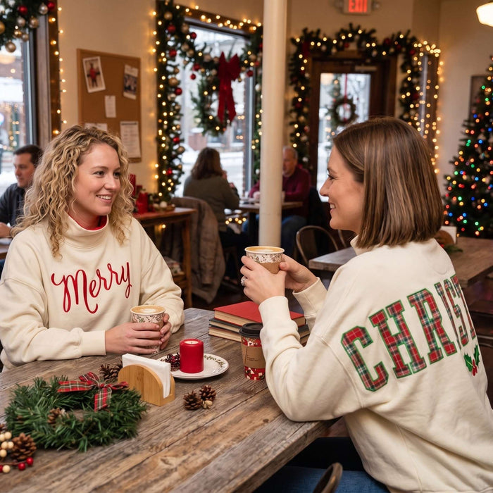 Christmas Plaid Mocktail Fleece