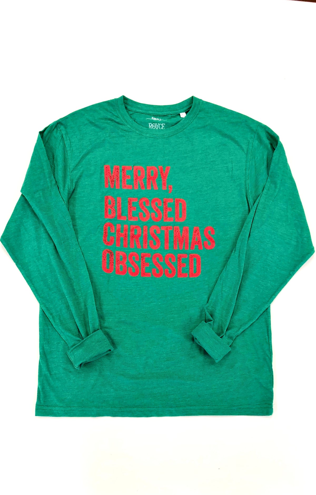 Christmas Blessed L/S Tee