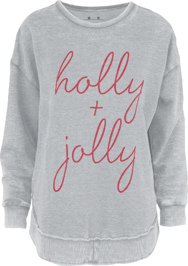 Holly Jolly Poncho Fleece
