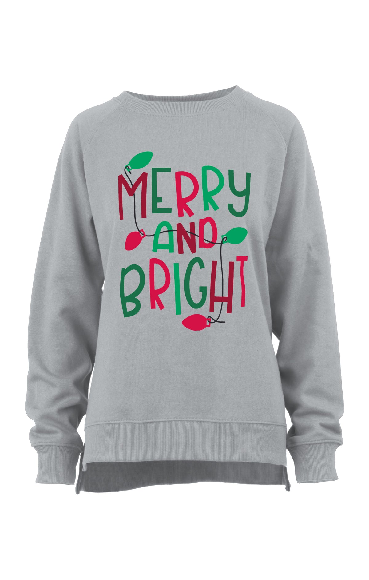 Merry & Bright Christmas Lights Cozy Fleece