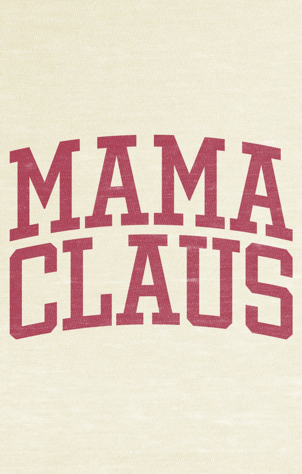 Mama Claus Vintage Washed La Jolla Fleece